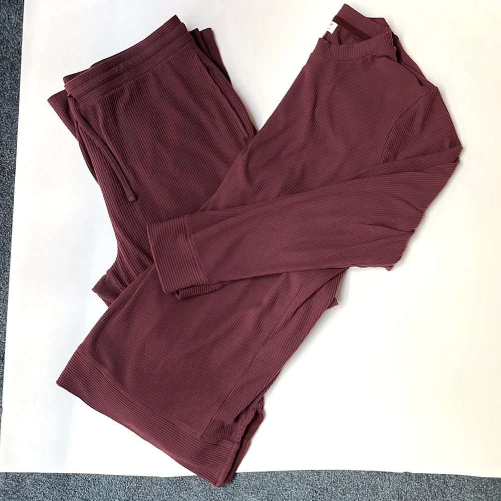 Tommy John Ribbed Pajama Set - Picture 8 of 12